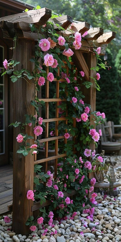 Balcony Bloomt Rose Seeds: Packaged in a silver resealable pouch, marketed for growing flowering rose plants in small or balcony