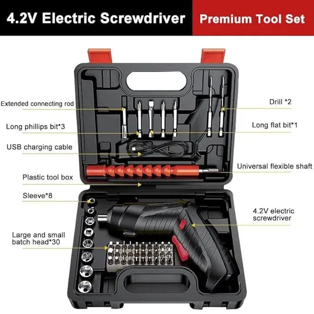 Metal Electric Screwdriver Bit Set