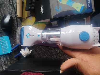 Electric Head Lice Comb – Chemical-Free