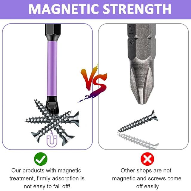 Magnetic Screwdriver Drill Bit Set